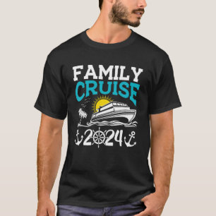 T-shirt Croisière en famille 2024 Faire des souvenirs ense