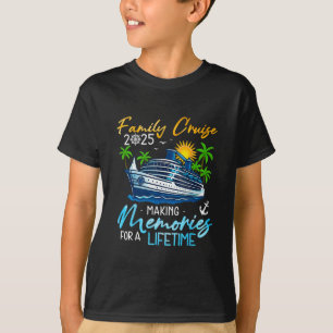 T-shirt Croisière en famille 2025 Créer des souvenirs pour