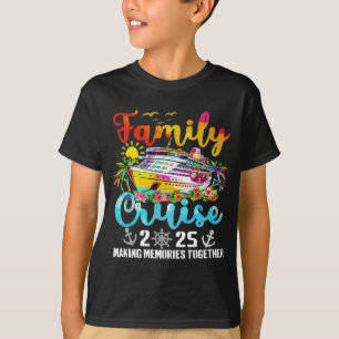 T-shirt Croisière en famille 2025 Rassembler les souvenirs