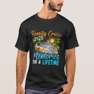 T-shirt Croisière en famille 2025 Vacances de croisière en