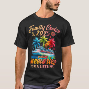T-shirt Croisière en famille 2025 Vacances de croisière en