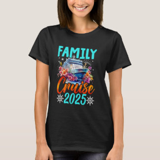 T-shirt Croisière en famille 2025 Vacances estivales Famil