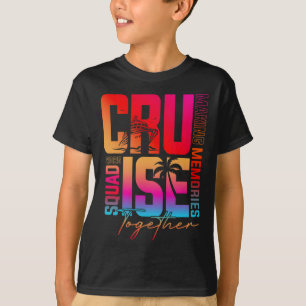 T-shirt Croisière en famille 2025 Voyage Vacation Famille 