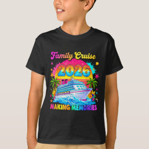 T-shirt Croisière en famille 2026 Vacances de croisière en