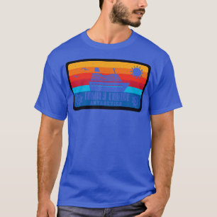 T-shirt Croisière en famille Antarctique Style Vintage Ret