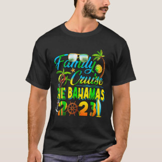 T-shirt Croisière en famille Les Bahamas 2023 Vac correspo