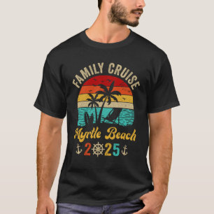 T-shirt Croisière en famille Myrtle Beach 2025 Corresponda