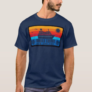 T-shirt Croisière en famille Nouvelle-Angleterre Style rét