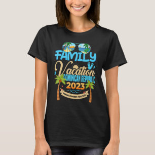 T-shirt Croisière en famille République dominicaine 2023 C