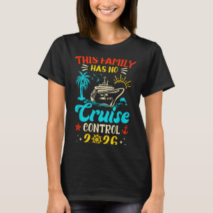 T-shirt Croisière en famille sans contrôle correspondant