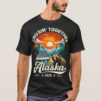 T-shirt Croisière Ensemble Alaska 2025 Voyage en famille d