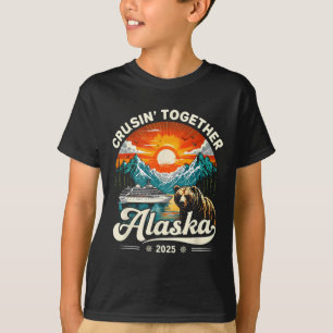 T-shirt Croisière Ensemble Alaska 2025 Voyage en famille d