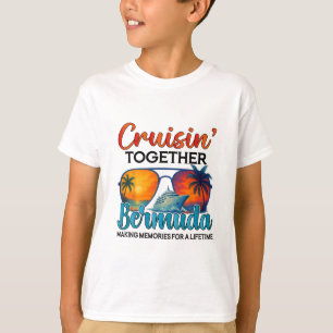 T-shirt Croisière ensemble aux Bermudes 2025 Amis Bermudes