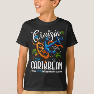 T-shirt Croisière ensemble, croisière caraïbe design de fa