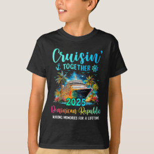 T-shirt Croisière ensemble en République dominicaine 2025 