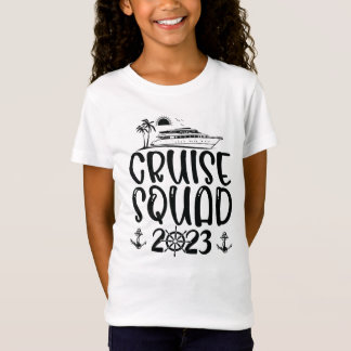 T-Shirt Croisière Escadron 2023 Voyage en famille