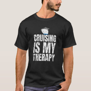 T-shirt Croisière Est Mon Voyageur De Croisière Thérapeuti