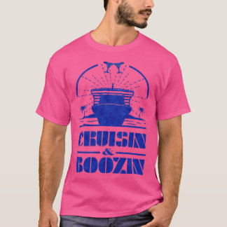 T-shirt Croisière et Boozin Croisière Groupe Voyage