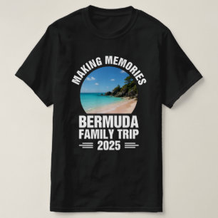 T-shirt Croisière familiale aux Bermudes 2025 Été assorti