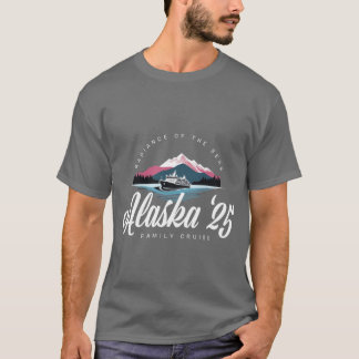 T-shirt Croisière familiale en Alaska 2025 Radiance of the