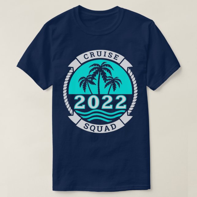T-shirt Croisière famille 2022 (Design devant)
