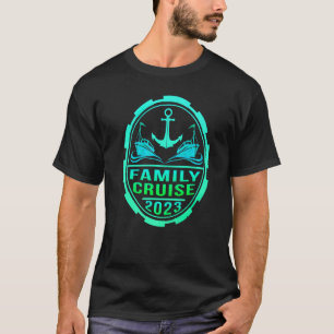 T-shirt Croisière famille 2023 Croisière famille jumelée