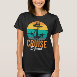 T-shirt Croisière Famille Correspondant Croisière Voyage V