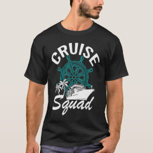 T-shirt Croisière Famille Correspondant Croisière Voyage V