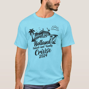 T-shirt croisière famille et amis