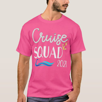 T-shirt Croisière Famille Vacances 2021 Correspondant Cara