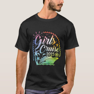 T-shirt Croisière Filles 2025 Voyage de Vacances Croisière