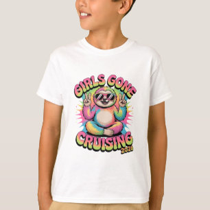 T-shirt Croisière Filles en Croisière 2026 Voyage en Paque
