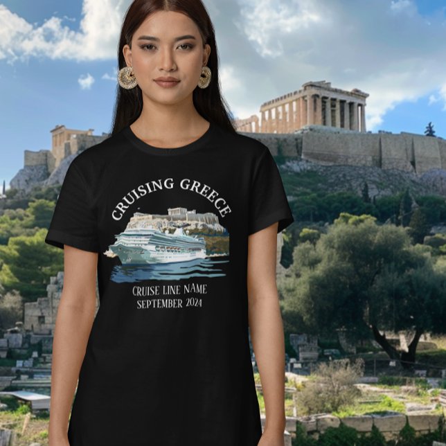 T-shirt Croisière Grèce Acropole Athènes Grèce (Créateur téléchargé)