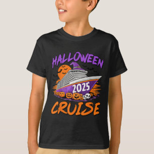 T-shirt Croisière Halloween 2025 Croisière Halloween en fa