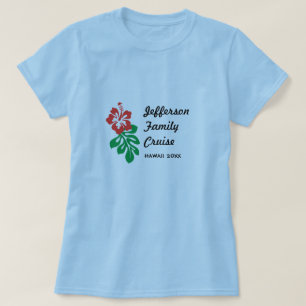 T-shirt Croisière Hawaï de famille