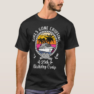 T-shirt Croisière Les filles de bateau de croisière Croisi