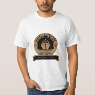 T-shirt Croisière Liste de regroupements
