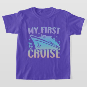 T-shirt Croisière Ma Première Croisière 2025 Famille Vacat