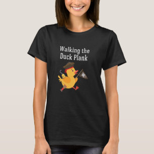 T-shirt Croisière Marcher Le Canard Plank Me Birdies Chass