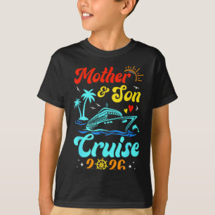 T-shirt Croisière Mère Fils 2026 Voyage Correspondant Fami