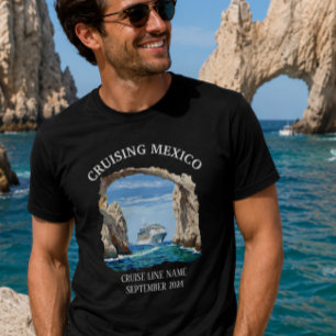 T-shirt Croisière Mexique Cabo Bateau Embarkation Groupe P