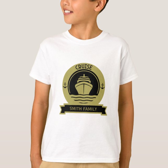T-shirt Croisière mondiale (Devant)