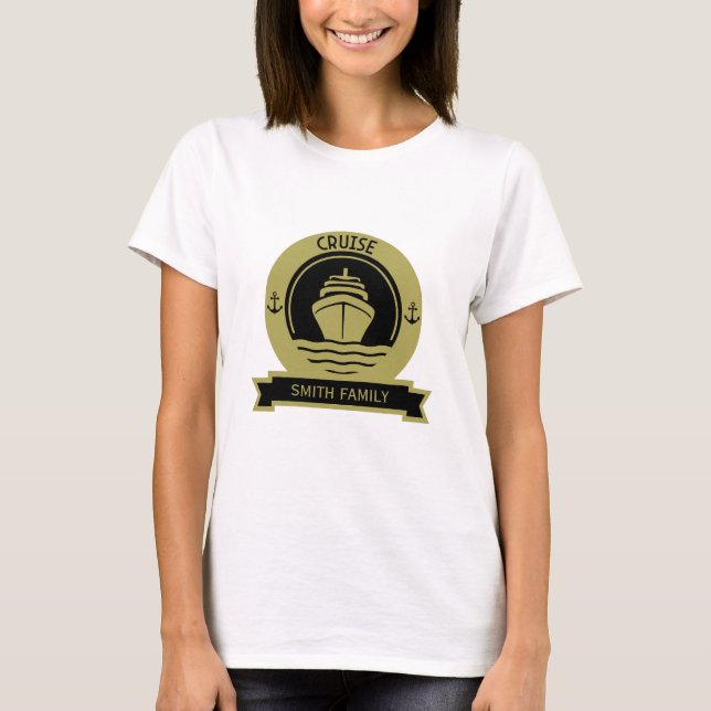 T-shirt Croisière mondiale (Devant)