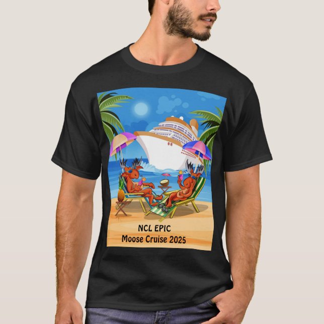 T-SHIRT CROISIÈRE MOOSE 2025 (Devant)