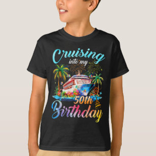 T-shirt Croisière pour les 50 ans de fête de famille crois