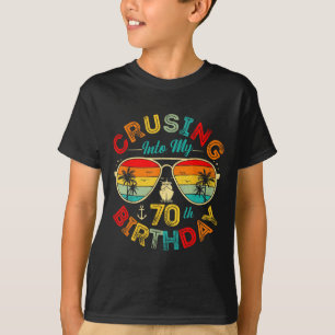 T-shirt Croisière Pour Mes 70 Ans Fête Sur Un Paquebot 7