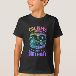 T-shirt Croisière pour mon 21e anniversaire de croisière