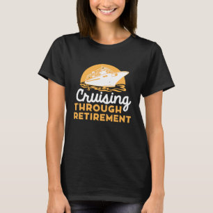 T-shirt Croisière Retraite Hommes Femmes Croisière Vacance