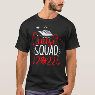 T-shirt Croisière Squad 2022 Famille Correspondant Plage M