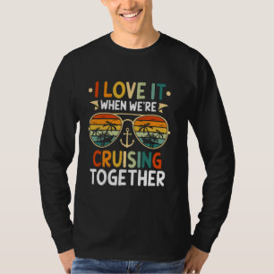 T-shirt Croisière Squad 2025 tenues Amis Famille Couples M